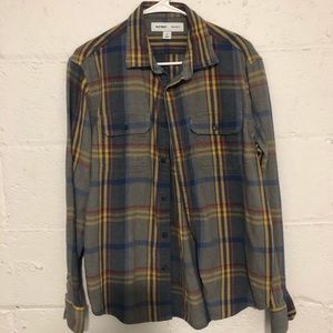 Old Navy Men’s Long Sleeve Button Down Shirt